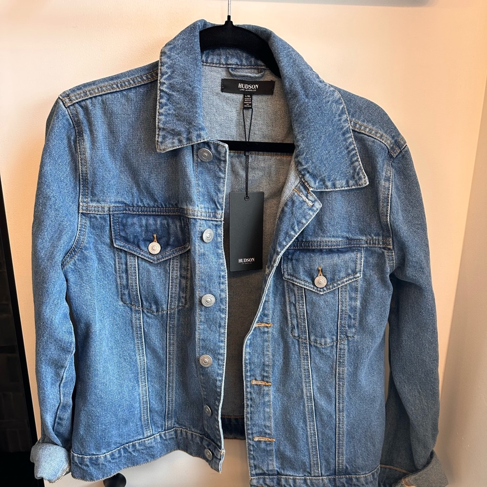 Hudson Jean Jacket L/XL (New with Tags)